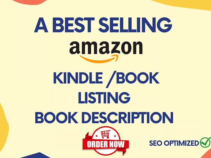 write an amazon kindle ebook or book listing description kdp