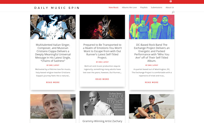 write and publish an SEO music article for your music