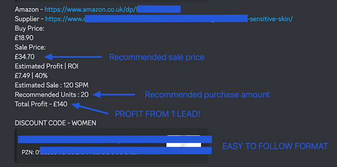 supply UK amazon fba leads for 4 weeks