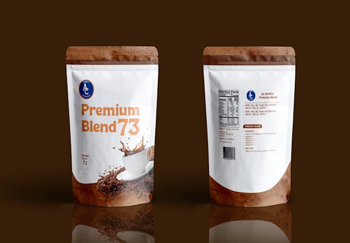 Do coffee label design product label design, pouch, and bag packaging ...
