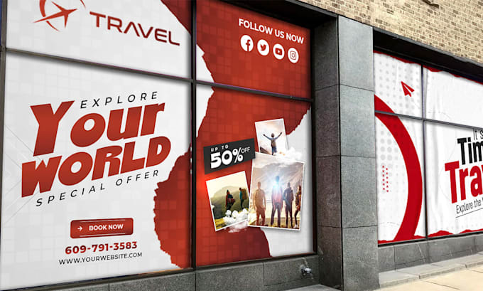 design shopfront window graphics, storefront sign, vinyl decal and window sticke