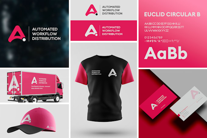 design modern logo and branding, brand kit style guide or brandbook