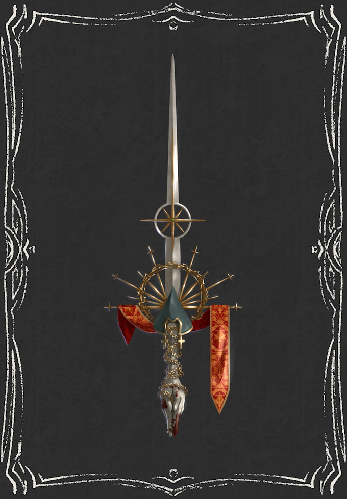 draw your fantasy weapon
