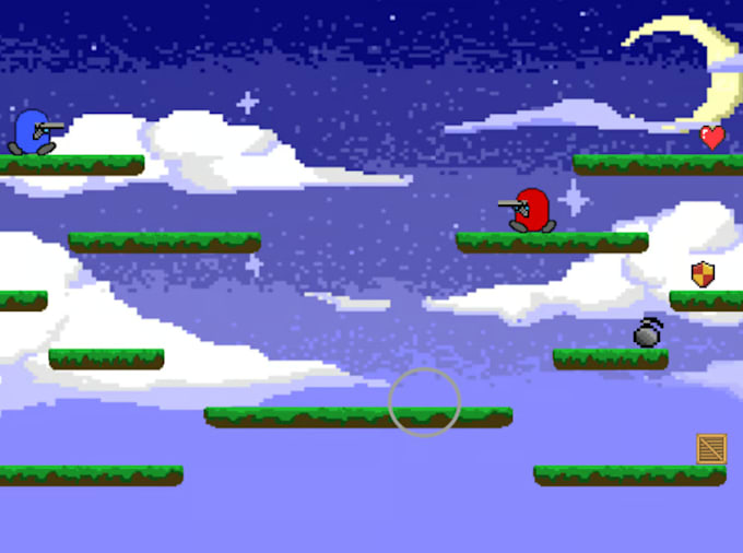 develop a small game in javascript p5js