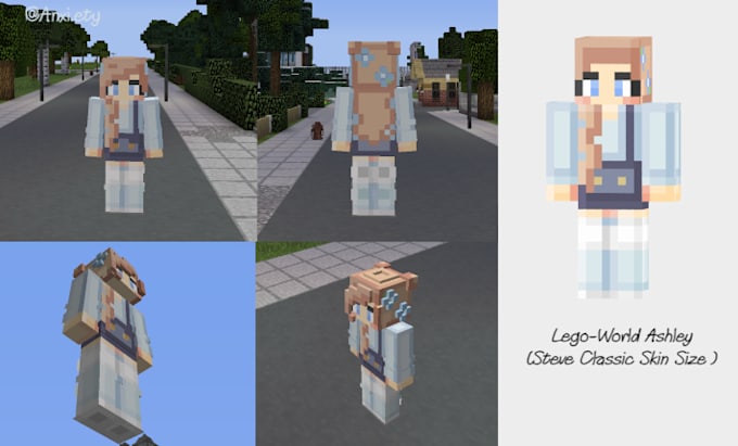 make minecraft skins for you