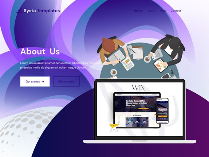 design wordpress landing  page or business website with elementor