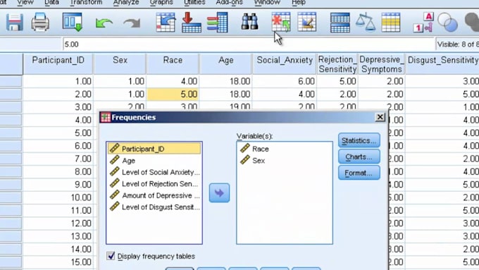 do data analysis using spss and excel