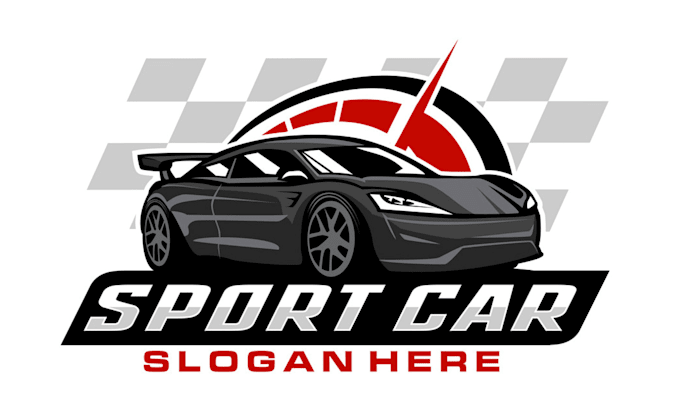 Design high quality racing car logo for your business with 24 hours by ...