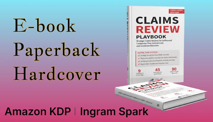 design a professional KDP book cover and ebook cover for amazon