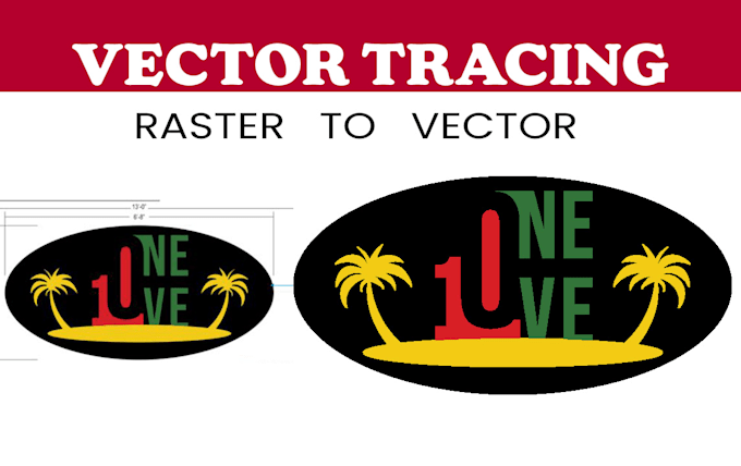 provide a professional vector tracing service