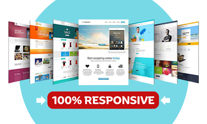 Create unique website landing page design using html css by Webtrade_1 ...