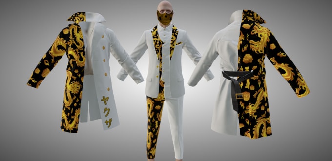 Make custom mafia clothes for your fivem gang by Korsxrp Fiverr