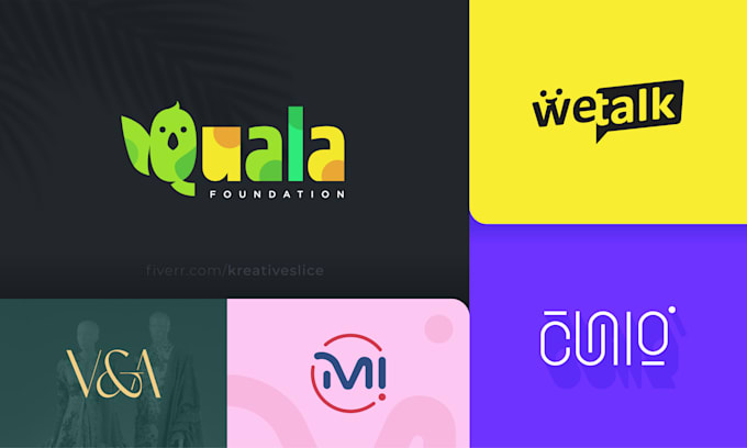 Do creative text based typography, lettering, wordmark logo design in ...