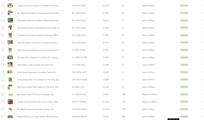 create optimize walmart listings, walmart seo, variation, wfs