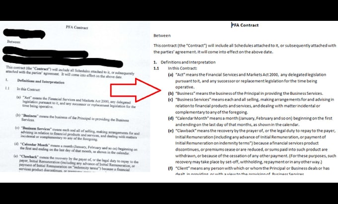 typewrite copy from pdf, image to word excel, retype scanned documents