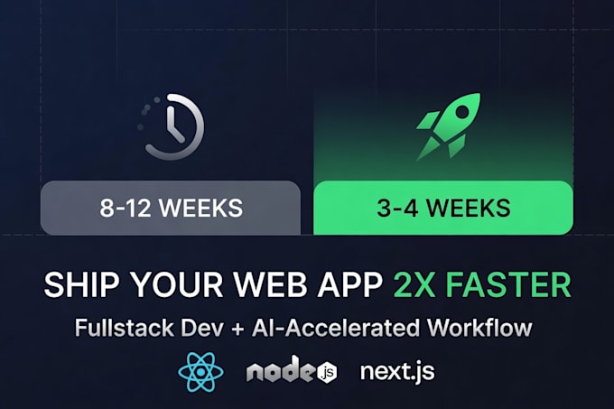build a scalable fullstack web app with ai accelerated delivery