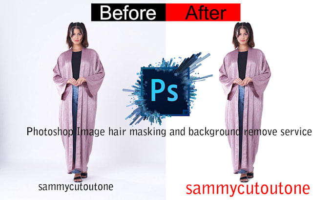 photoshop hair masking image mask background removal fast