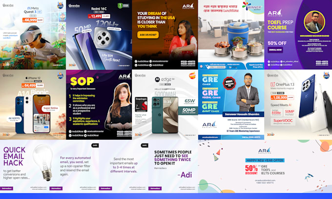 design engaging social media posts to grow your brand