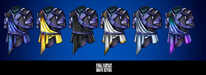 create professional 2d video game art and asset designs