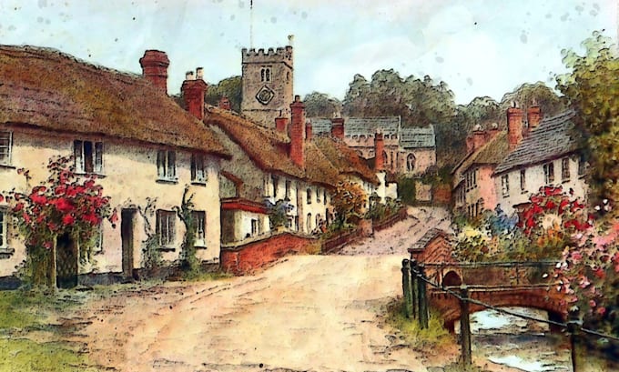 create custom landscape paintings for you