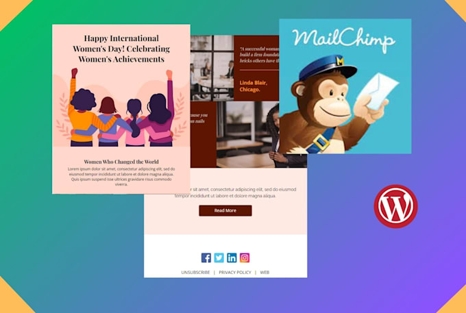 create a fully responsive mailchimp html template
