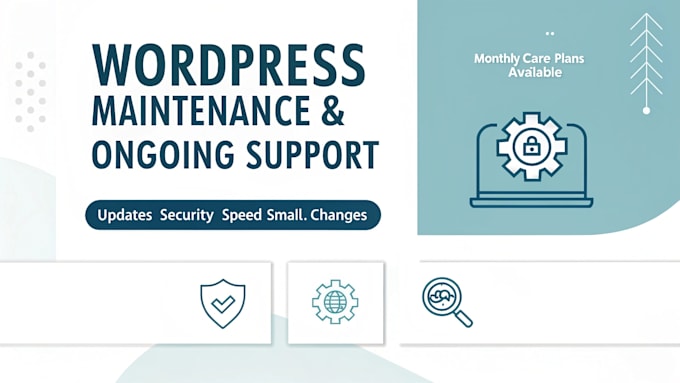 build, redesign or rebuild your wordpress website for your service business