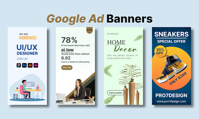 design shopify banner, header, hero images, slider and website banner