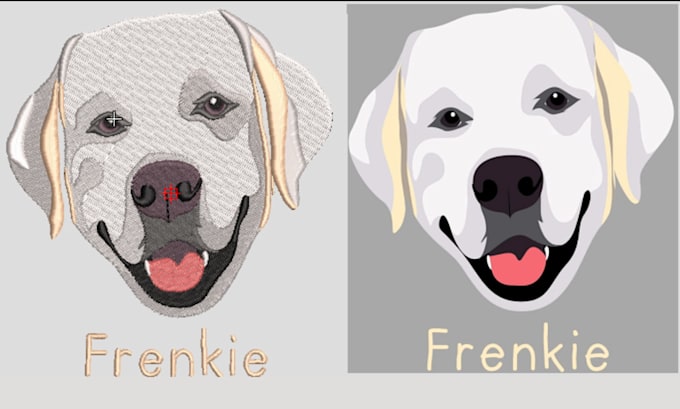 digitize image for embroidery digitizing design files