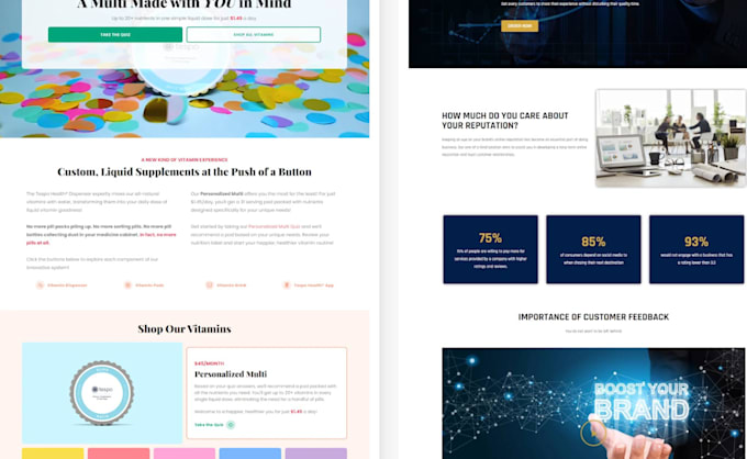 design wordpress woocommerce ecommerce website