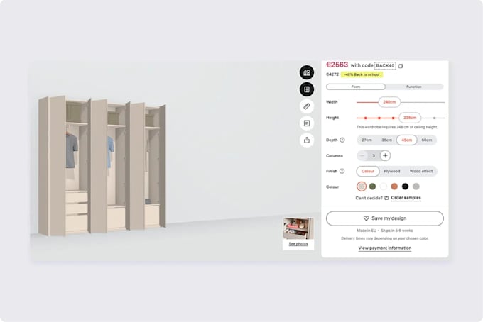 build custom web calculator or convert excel into website