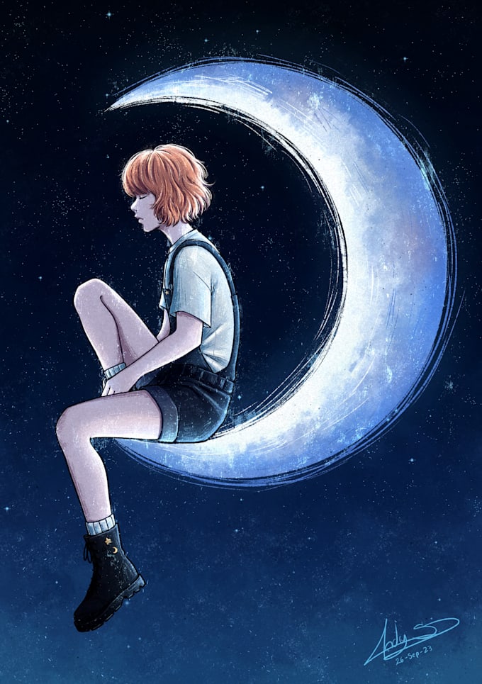 draw your oc illustrations and concept art