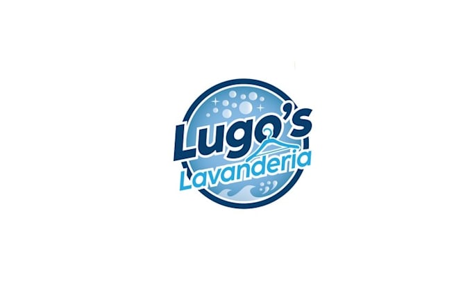 design authentic laundromat logo