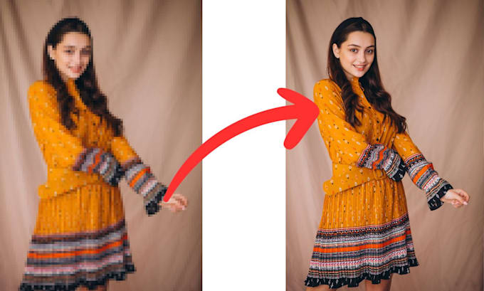 upscale and improve resolution of photos