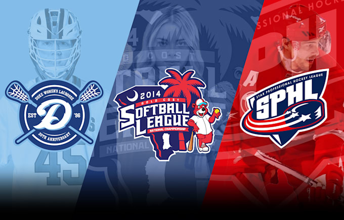 design your badge logo for football, basketball, baseball or other sports team