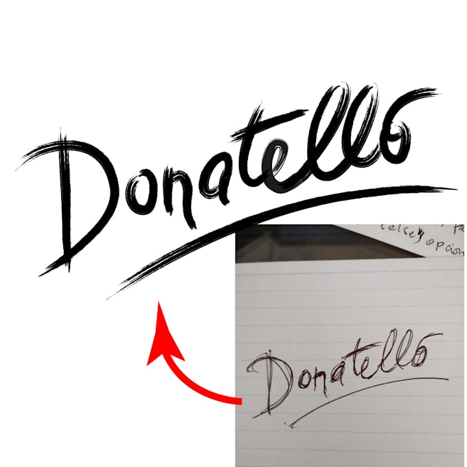 create your brand in hand writting style without waiting