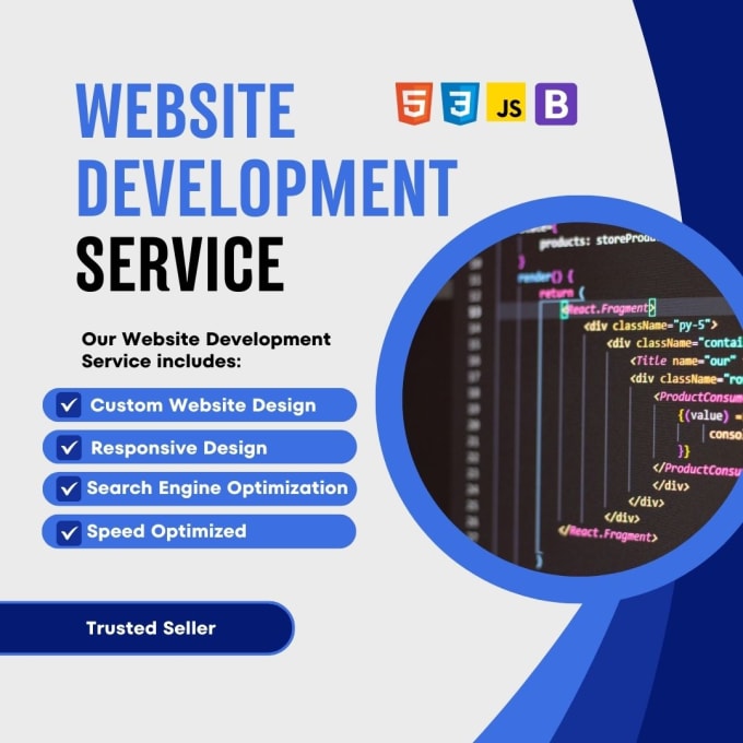 Be your front end website developer using html, css and js by ...