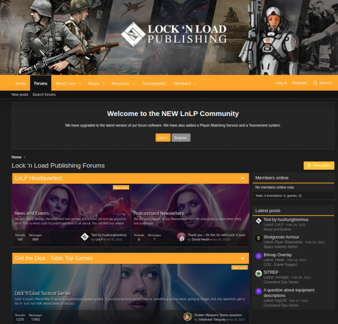 create a forum website