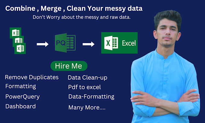 do excel macros ,vba ,cleaning , and automation
