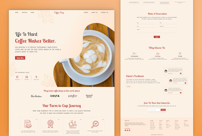 Do modern ui ux landing page and website design in figma by Km_iqra ...