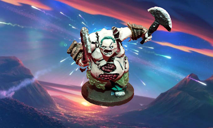 make you a figurine from the game dota 2