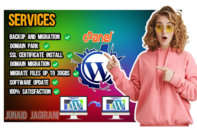 backup, migrate and transfer wordpress website in 3 hours