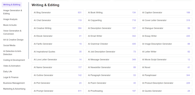 provide 11,000 ai tools data for your ai directory website