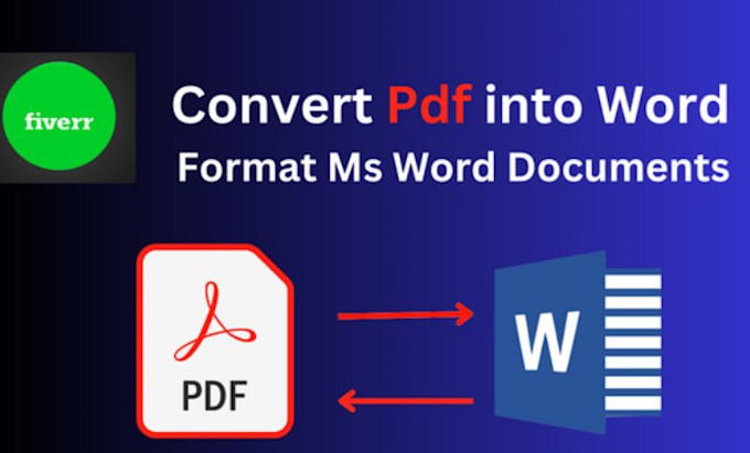 convert, format, design and edit microsoft ms word document