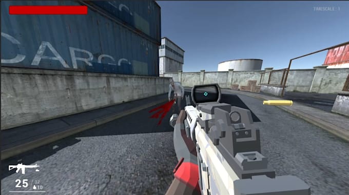 make fps shooter games in unity 3d game engine