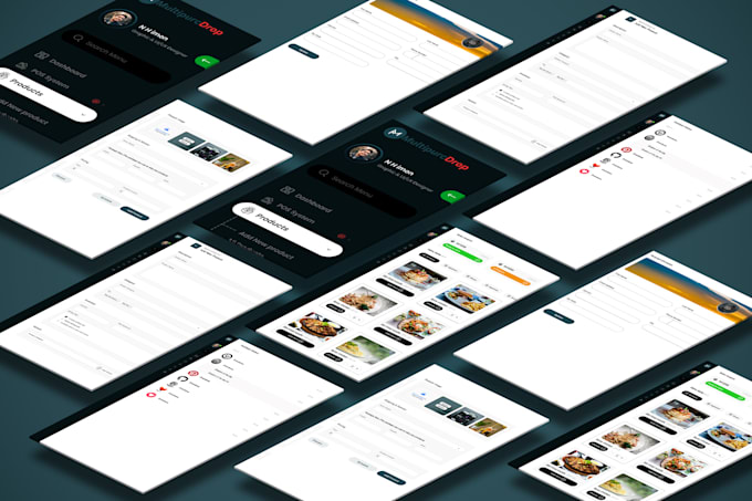 Créez des designs ui ux époustouflants et intuitifs pour votre site web ...