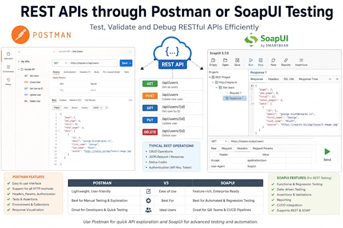 automate your application and perform manual testing