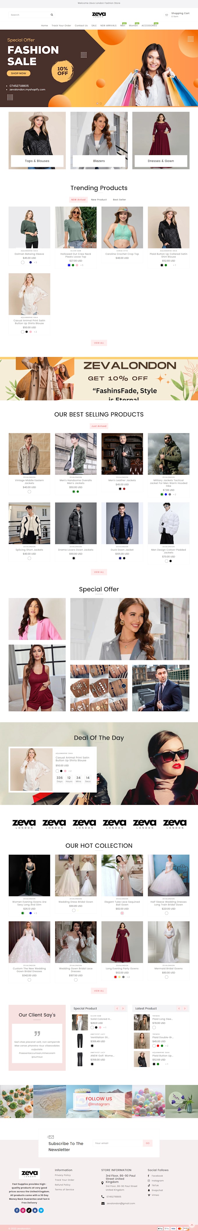 create responsive shopify dropshipping store
