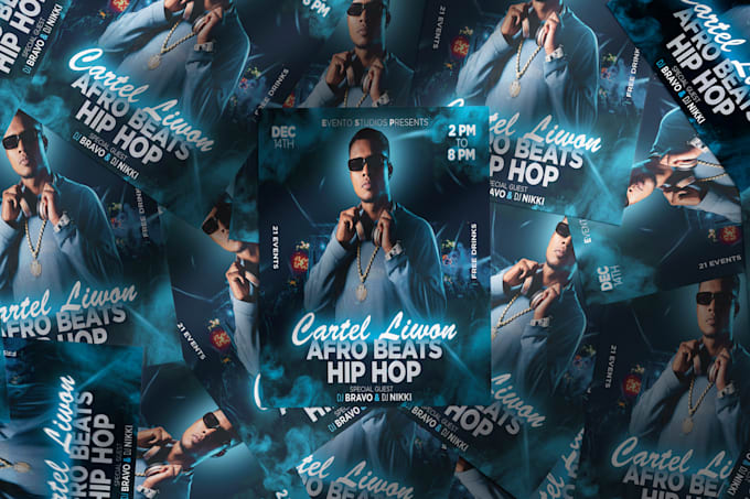 design dj, nightclub, party and event flyer posters