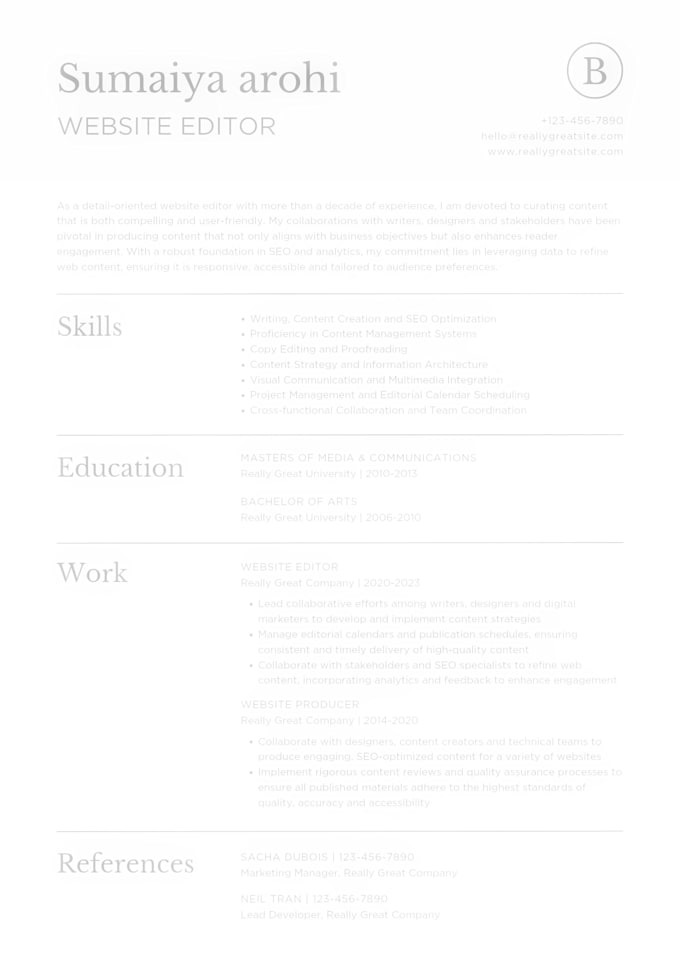 Create profetional cv resume and - Create Profetional Cv Resume And Coverletter Linkedin 