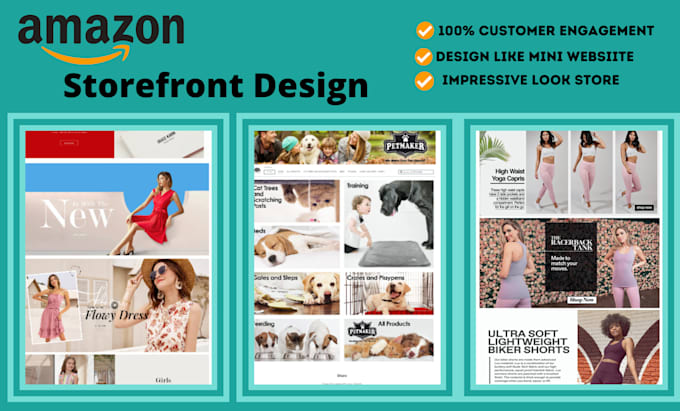 create your amazon brand store or storefront design